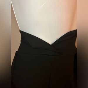 Chic Black Pants With Belt